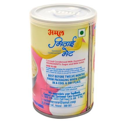 Amul Mithai Mate Sweetened Condensed Milk - 400 gm (Tin)