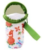 Morisons Baby Dreams Feeding Bottle Cover - Green, Dinosaur Print, Medium, 125 ml