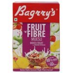 Bagrry's Fruit 'n' Fibre Mixed Fruit Muesli With Almonds & Raisins
