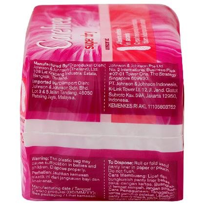 Carefree Super Dry Unscented Panty Liners 20 pcs