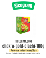 Chakra Gold Tea – Elachi – 100gm