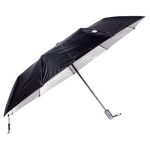 Citizen Automatic Black & Silver Polyester 2 Fold Gents Umbrella (24 X 8 inch)