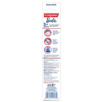 Colgate Barbie (Extra Soft) Kids Toothbrush (5+ Years)