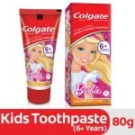 Colgate Barbie Strawberry Flavor Kids Toothpaste 80 g (6+ Years)