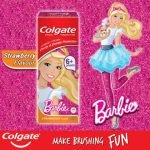 Colgate Barbie Strawberry Flavor Kids Toothpaste 80 g (6+ Years)