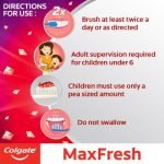 Colgate Max Fresh Spicy Fresh Red Gel Anticavity Toothpaste 150 g