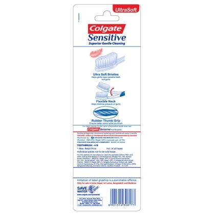 Colgate Sensitive Toothbrush (Pack of 4)