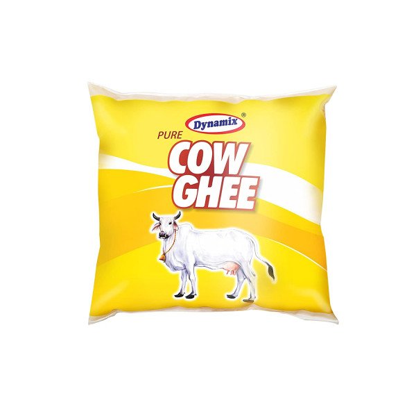 Dynamix Cow Ghee - Pure, 500 g Pouch