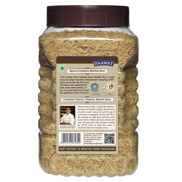 Daawat Brown Basmati Rice 1 kg