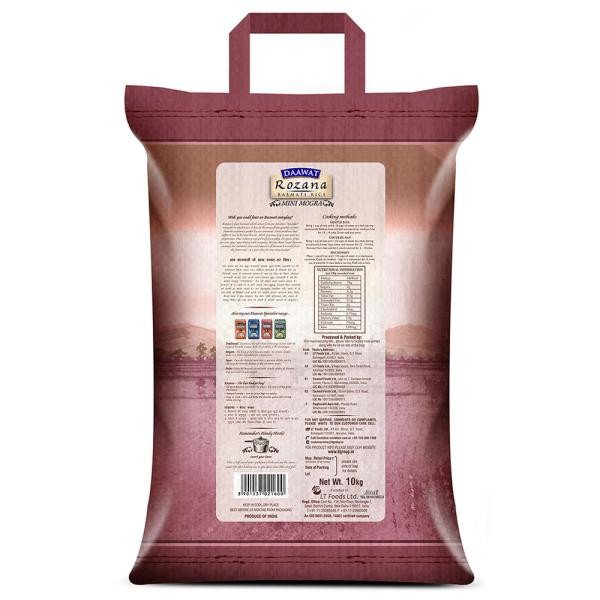 Daawat Rozana Mini Mogra Basmati Rice 10 kg