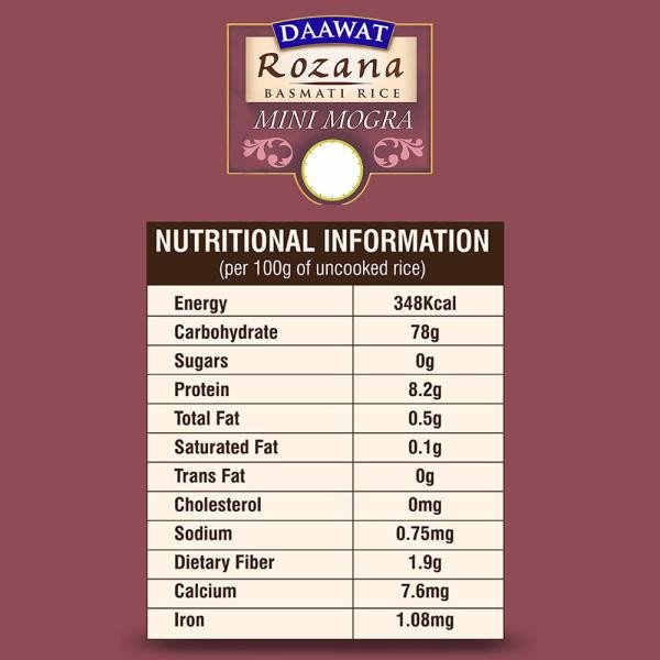 Daawat Rozana Mini Mogra Basmati Rice 10 kg