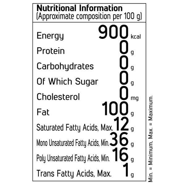 Fortune Premium Khachi Ghani Pure Mustard Oil 1 L