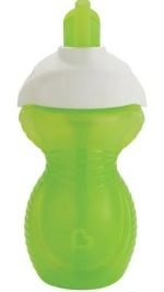 Munchkin Baby Flip Straw Click Lock Cup - 12 m+, Green, 266 ml
