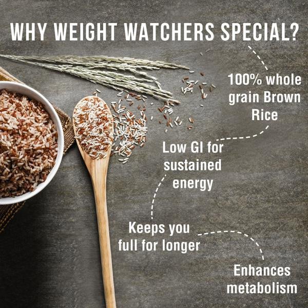 India Gate Weight Watcher Special Brown Rice 1 kg