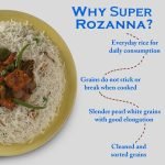 Indiagate Basmati Super Rozzana 1kg Pouch