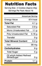 Early Foods Organic Bajra & Barnyard Millet Cookies With Almonds - Pregnancy & Breast Feeding Snacks, 150 g