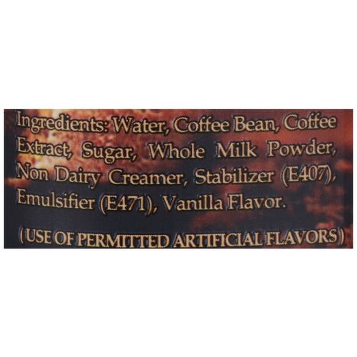 kings Coffee Premium Cold Coffee - Vanilla, Super Smooth, 280 ml