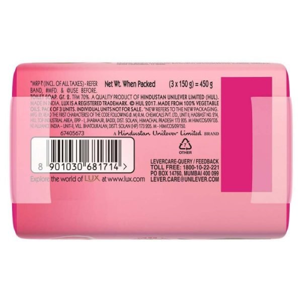 Lux Soft Touch French Rose And Almond Oil – 100gm
