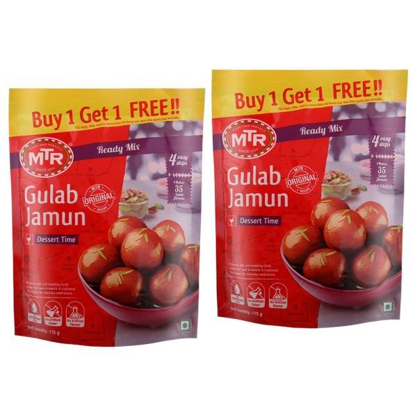 MTR Instant Gulab Jamun Mix 175 g (50% off on 1 Unit)