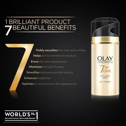Olay Total Effects 7 In 1 Anti-Ageing SPF 15 Normal Day Cream 20 g
