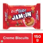 Parle Fab Jam-In Cream Biscuits 150 g
