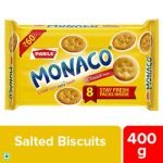 Parle Monaco Classic Regular Salted Biscuits 400 g
