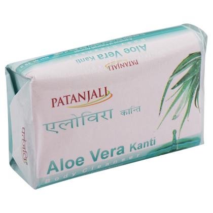 Patanjali Aloe Vera Kanti Body Cleanser soap 75 g