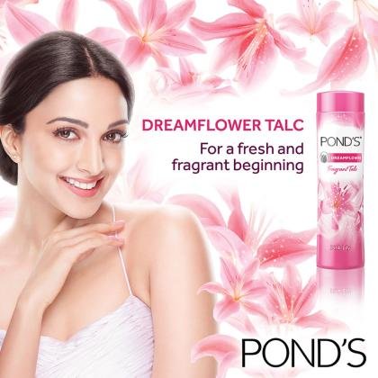 Pond's Dreamflower Pink Lily Fragrant Talc 100 g