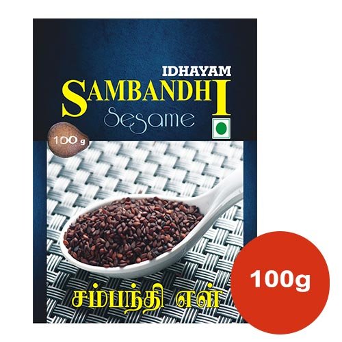 Idhayam Sambandhi Sesame – Black – Ellu – 100g