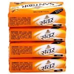 Santoor Sandal & Turmeric Soap 125 g (Pack of 4)