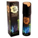 Set Wet Global Edition Las Vegas Perfume Spray for Men 120 ml