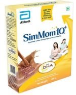 SimMom IQ+ Maternal Nutrition With DHA Health Drink - Premium Chocolate Flavour, 400 g