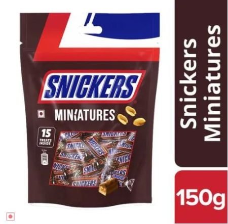 Snickers Chocolate Miniatures, 150 g