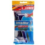 Super-Max 3 Hattrick Manual Shaving Razor 3 Blades