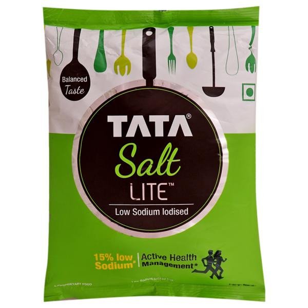 Tata Lite Free Flow Iodised Salt 1 kg