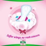 Whisper Ultra Soft Sanitary Napkin with Wings (XL)