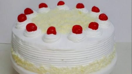 white forest cake