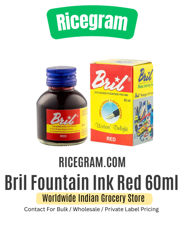 Bril Fountain Ink Red 60ml