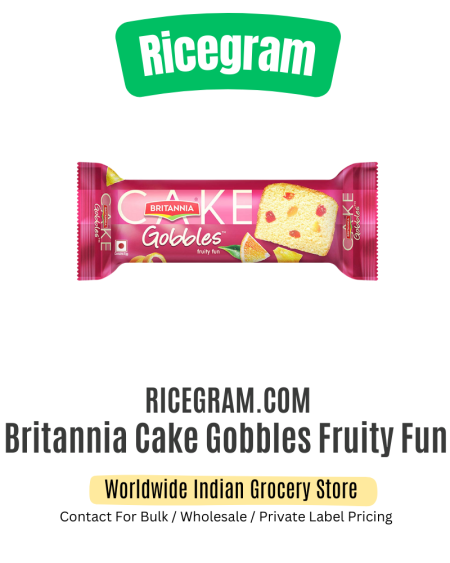 Britannia Cake Gobbles Fruity Fun