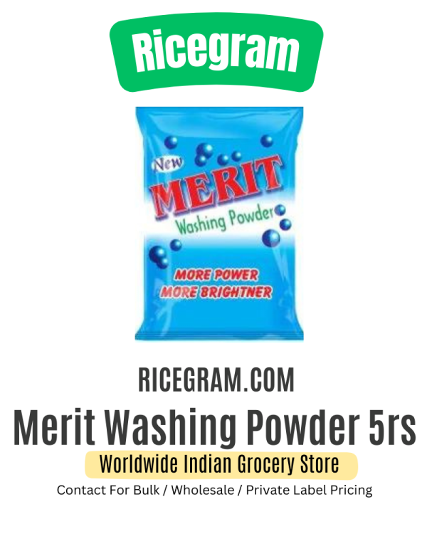Merit Washing Powder 5rs