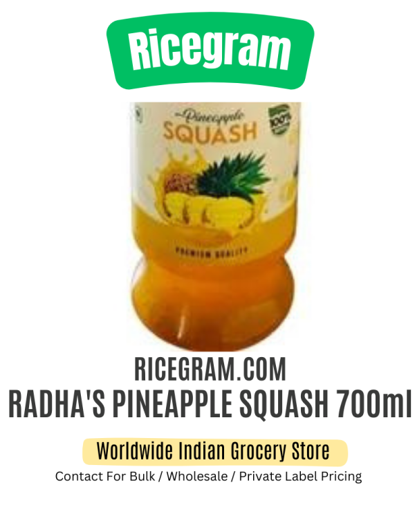 RADHA'S PINEAPPLE SQUASH 700ml