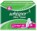 WHISPER ULTRA CLEAN XL+ 7PADS
