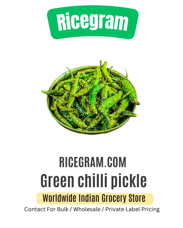 Green chilli pickle